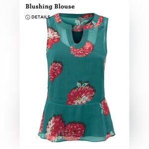 Cabi blushing blouse